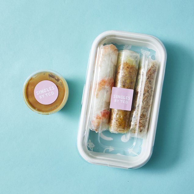 Large Rice Paper Roll Plate