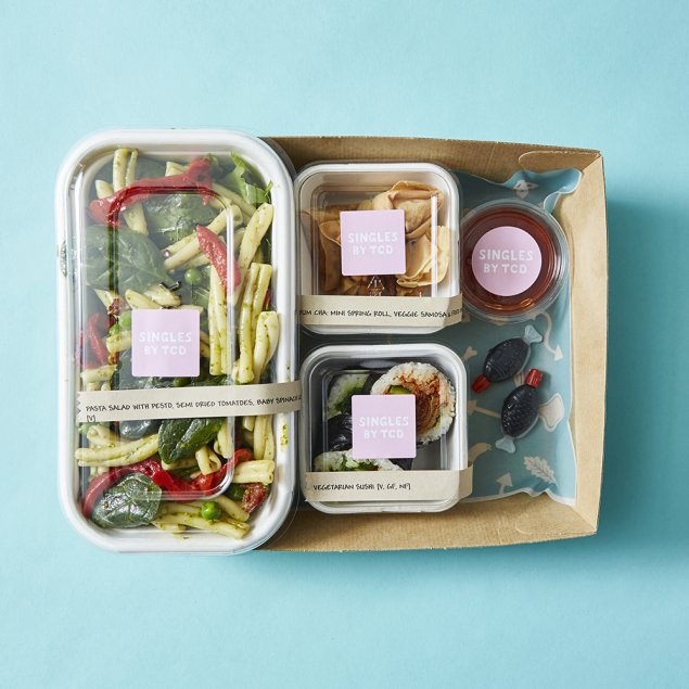 Salad Bento with Two Sides