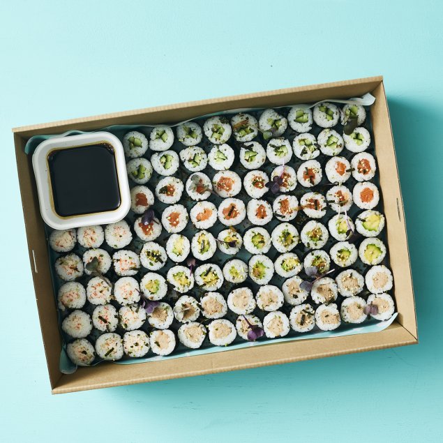 Mini Maki Sushi Roll Platter (96 pieces)