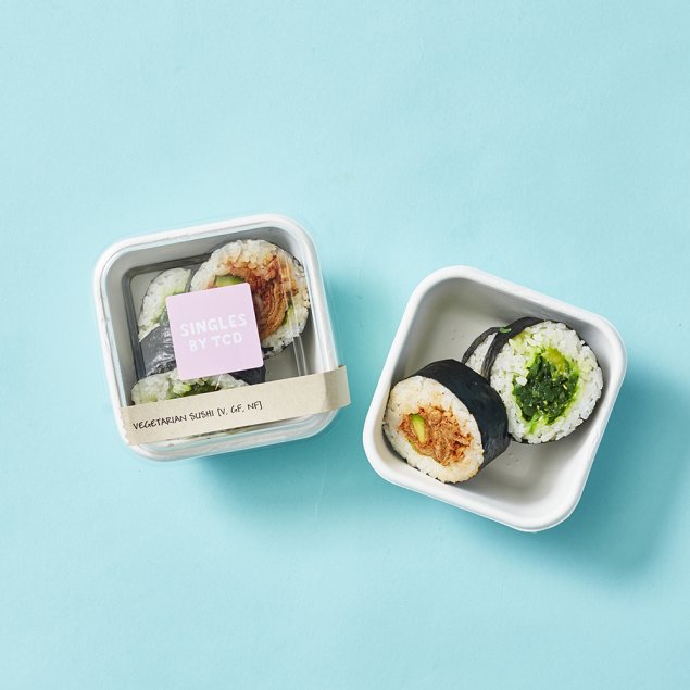 Mini Vegetarian Sushi (3 per serve) 