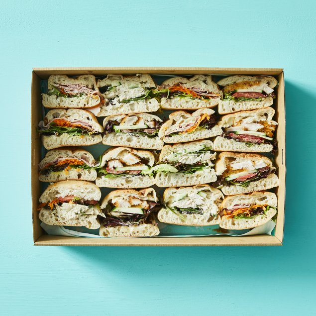 Filled Turkish Bread Roll Sandwich Platter - Sharing