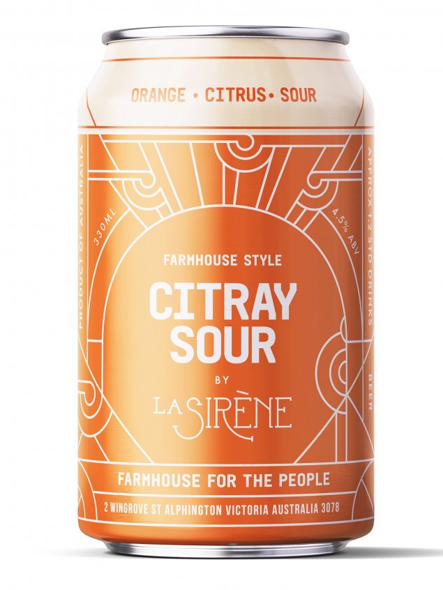 La Sirène Citray Sour Beer 330ml Can