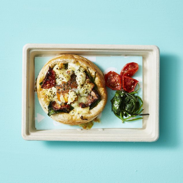  Goats Cheese and Thyme Breakfast Tart